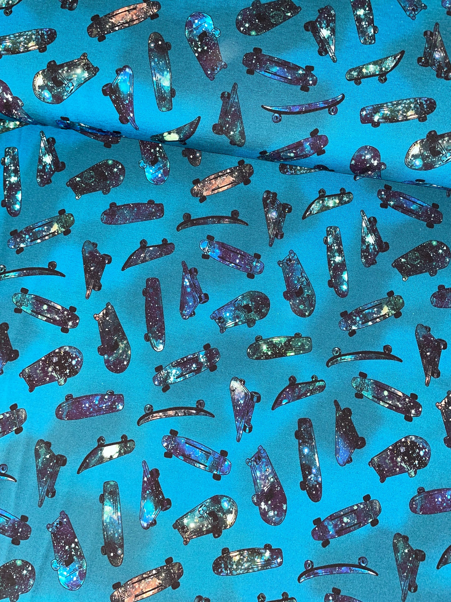 Baumwolljersey Skateboard