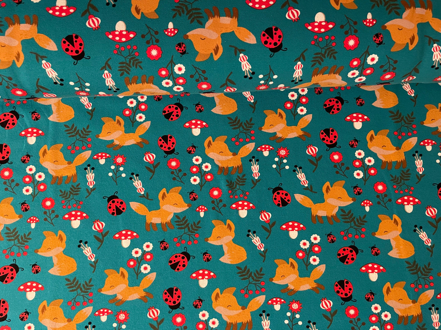 Sweatstoff angeraut kleiner Fuchs