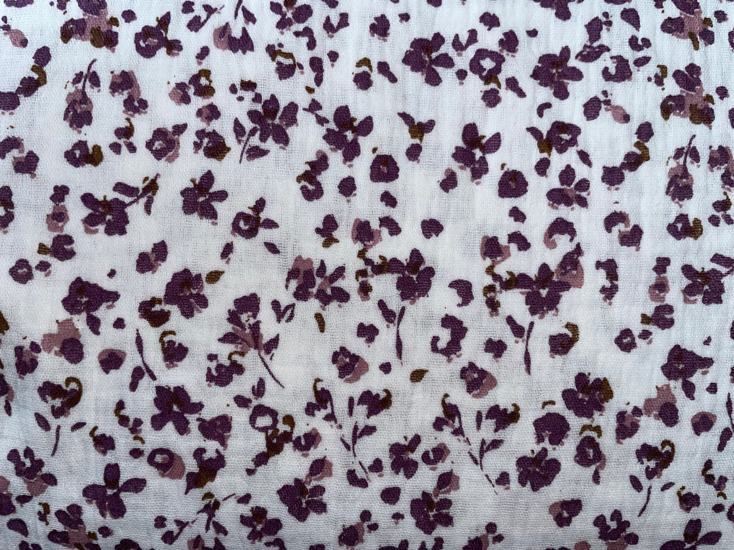 Baumwollmusselin Blüte