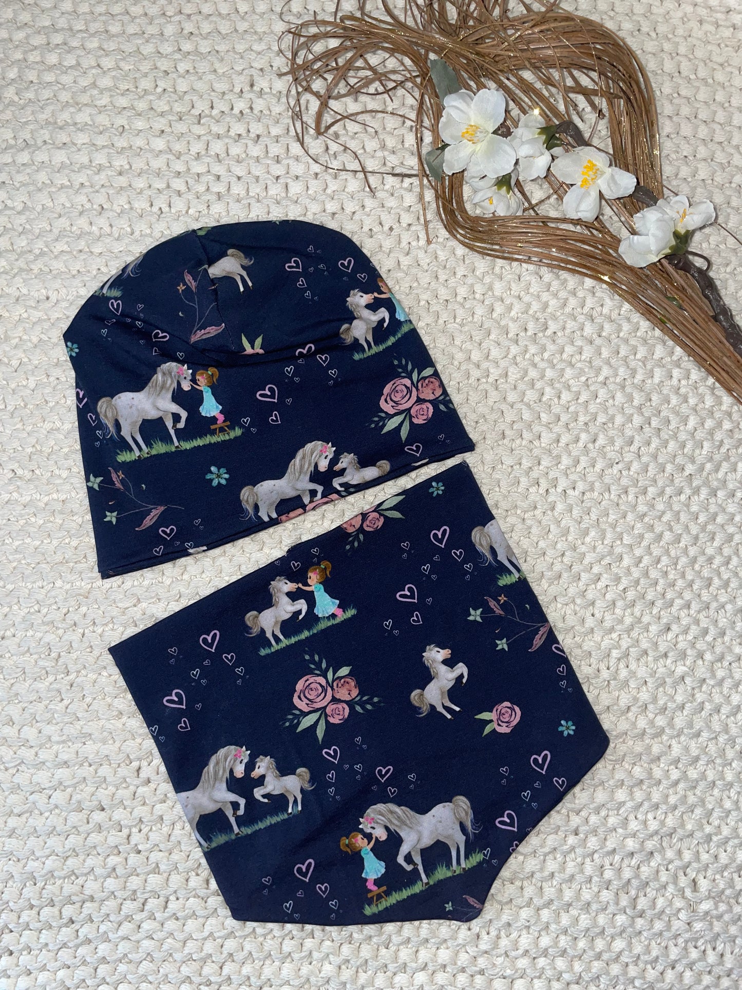 Mütze&loop Pferdemädchen