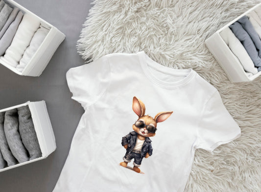 Bügelbild Hasen junge