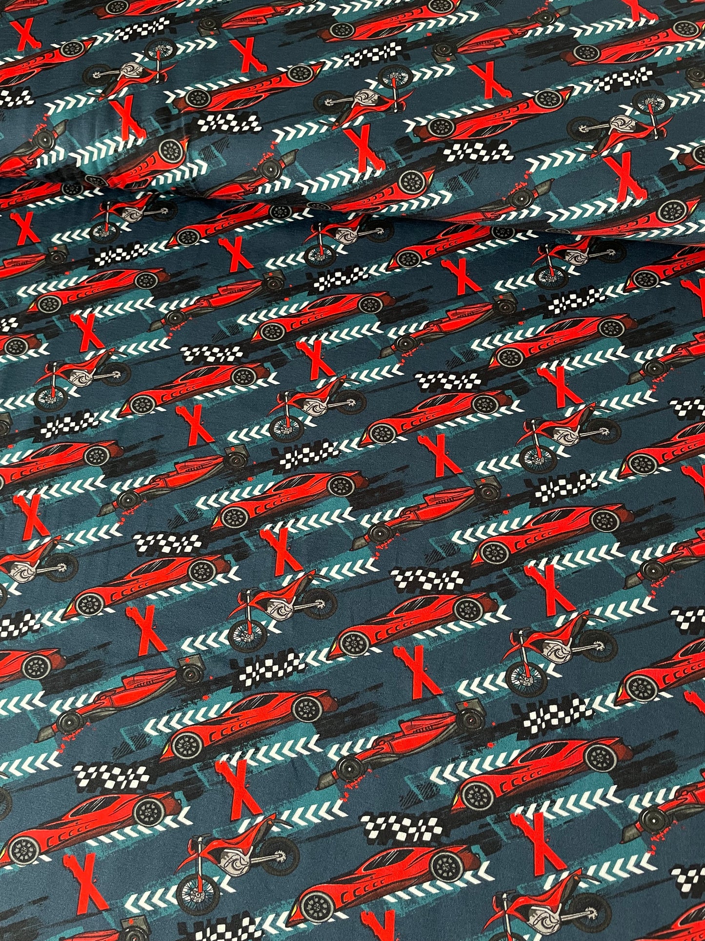 Baumwolljersey Racing