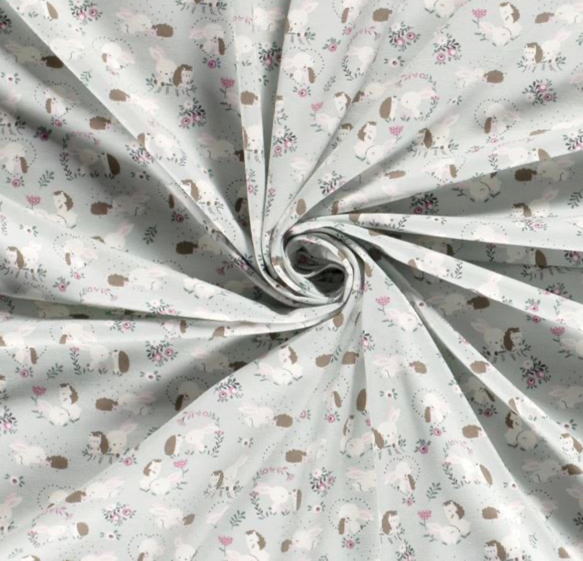 Baumwolljersey Hase&Igel