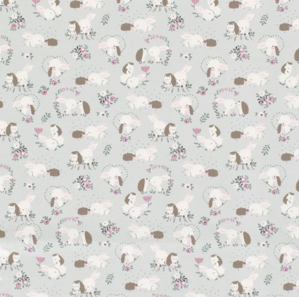 Baumwolljersey Hase&Igel