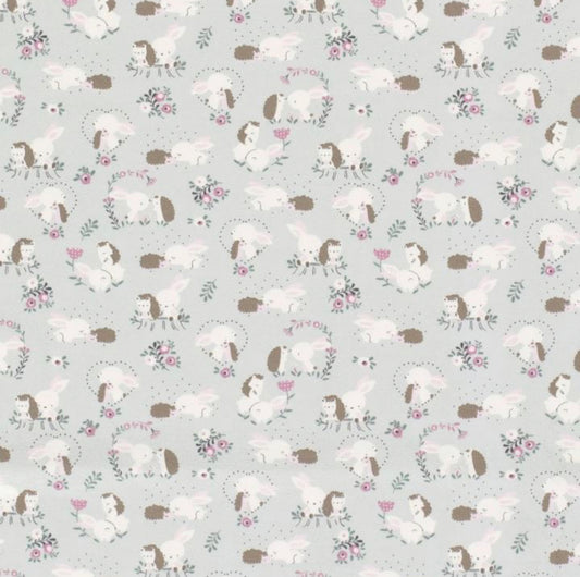 Baumwolljersey Hase&Igel