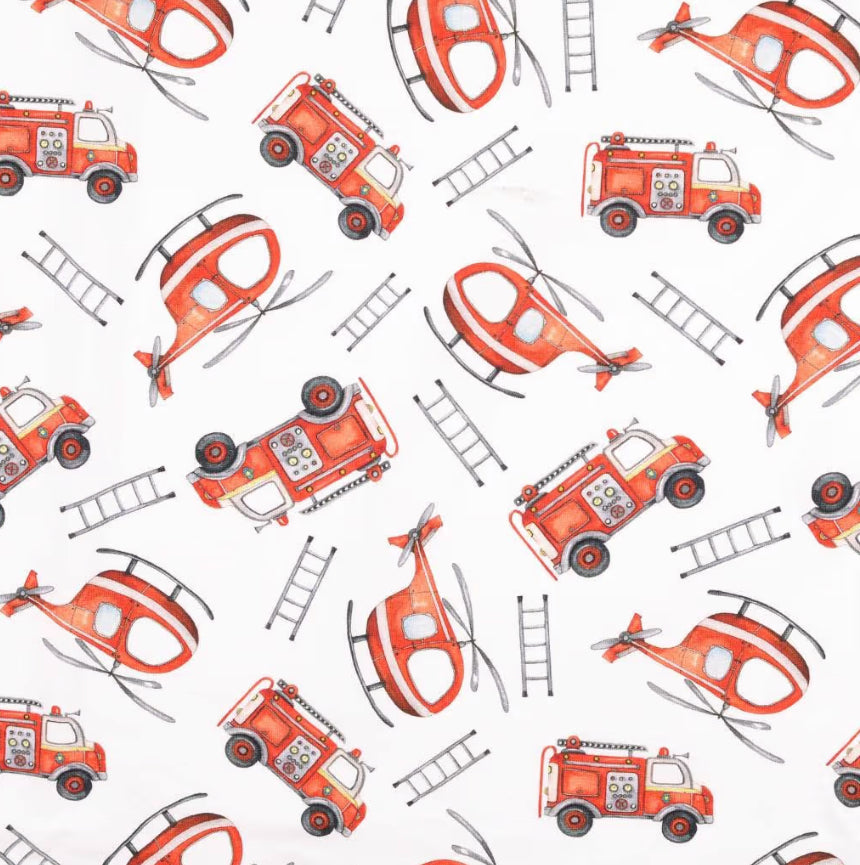 Baumwolljersey Feuerwehr