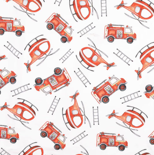 Baumwolljersey Feuerwehr