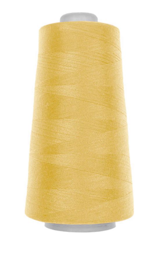 1 Rolle Overlockgarn Goldgelb 2743m - OEKO TEX Standard