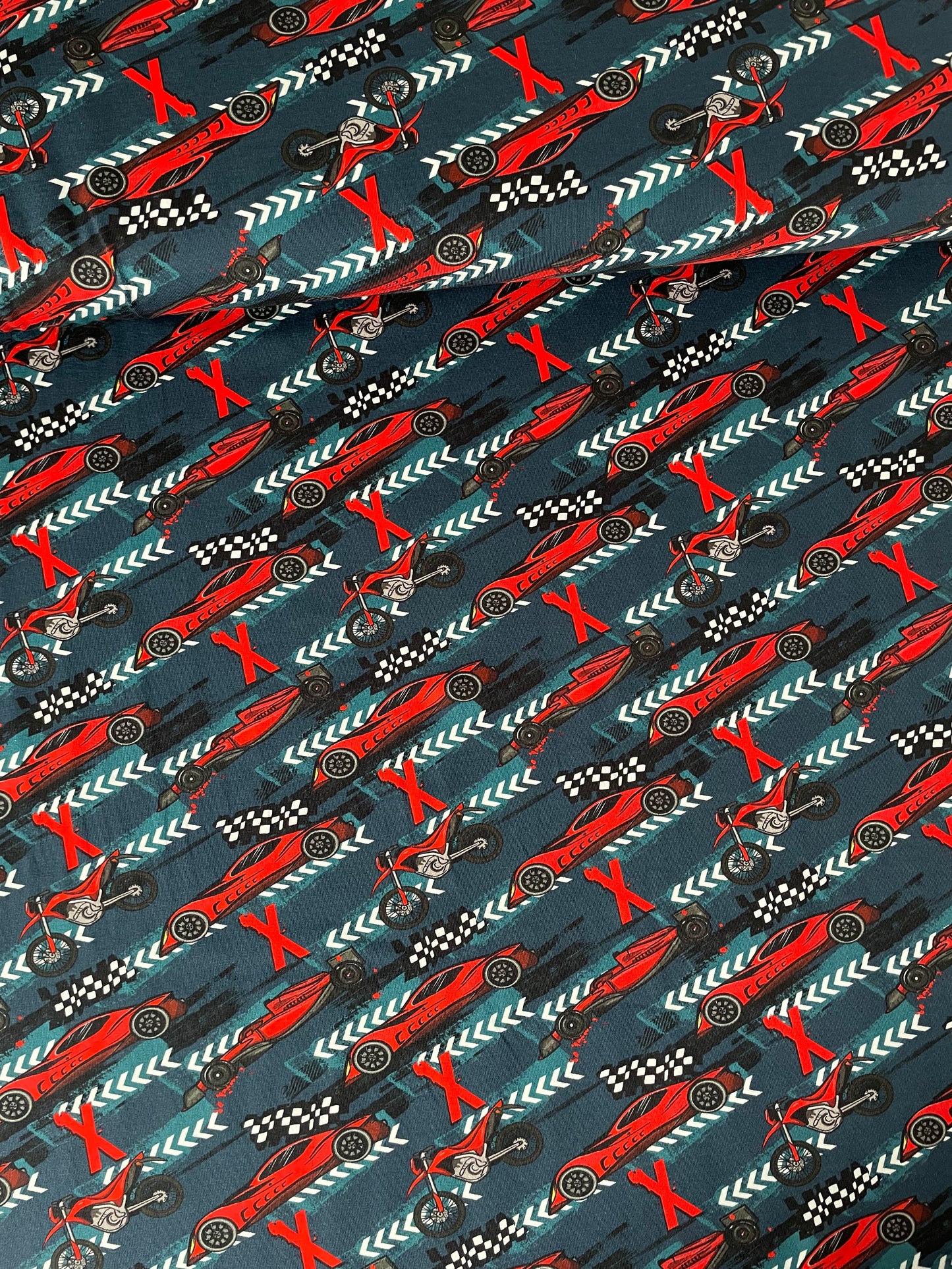 Baumwolljersey Racing