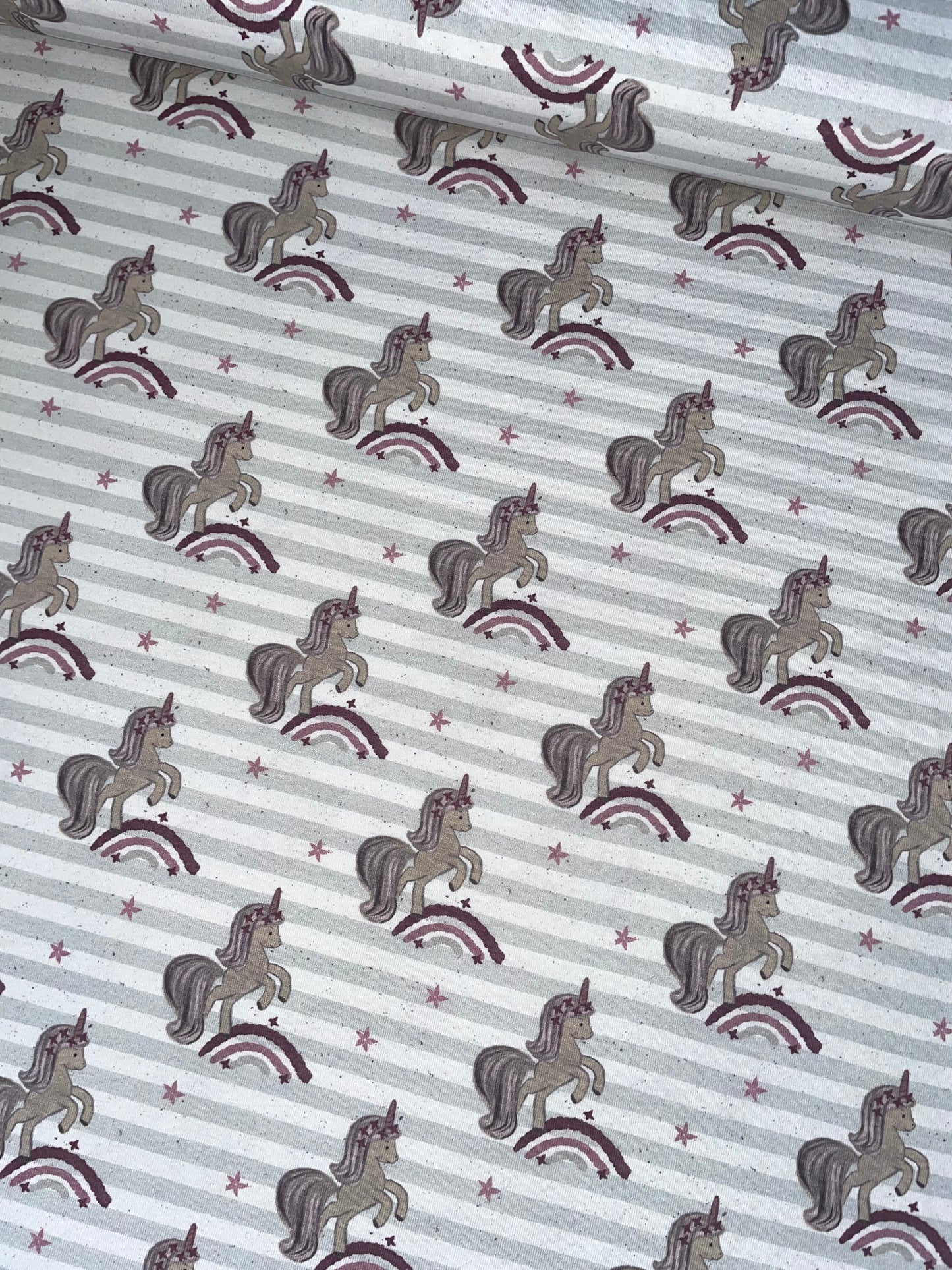 Baumwolljersey Einhorn  Fräulein von Julie