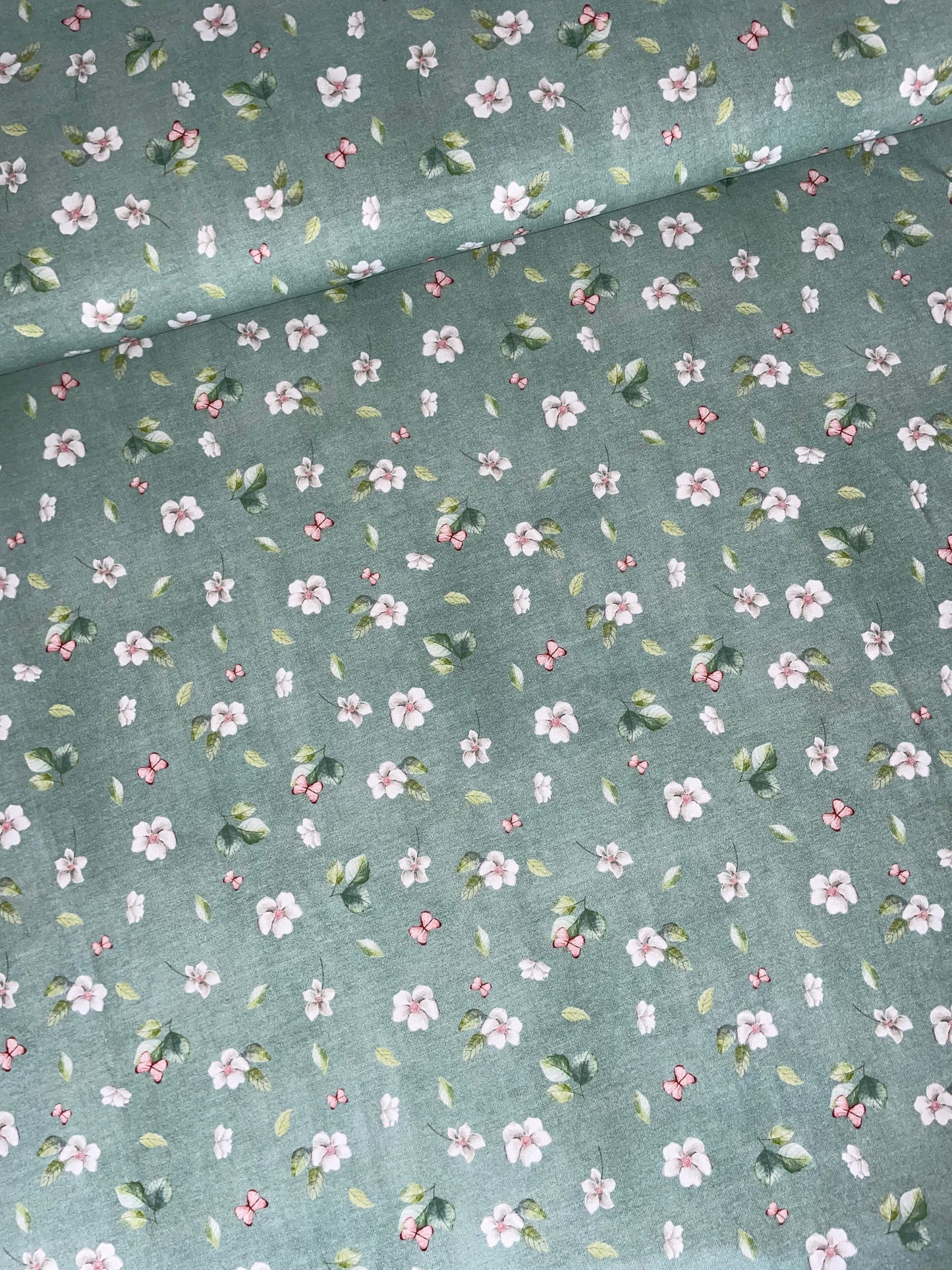 Baumwolljersey Blumen