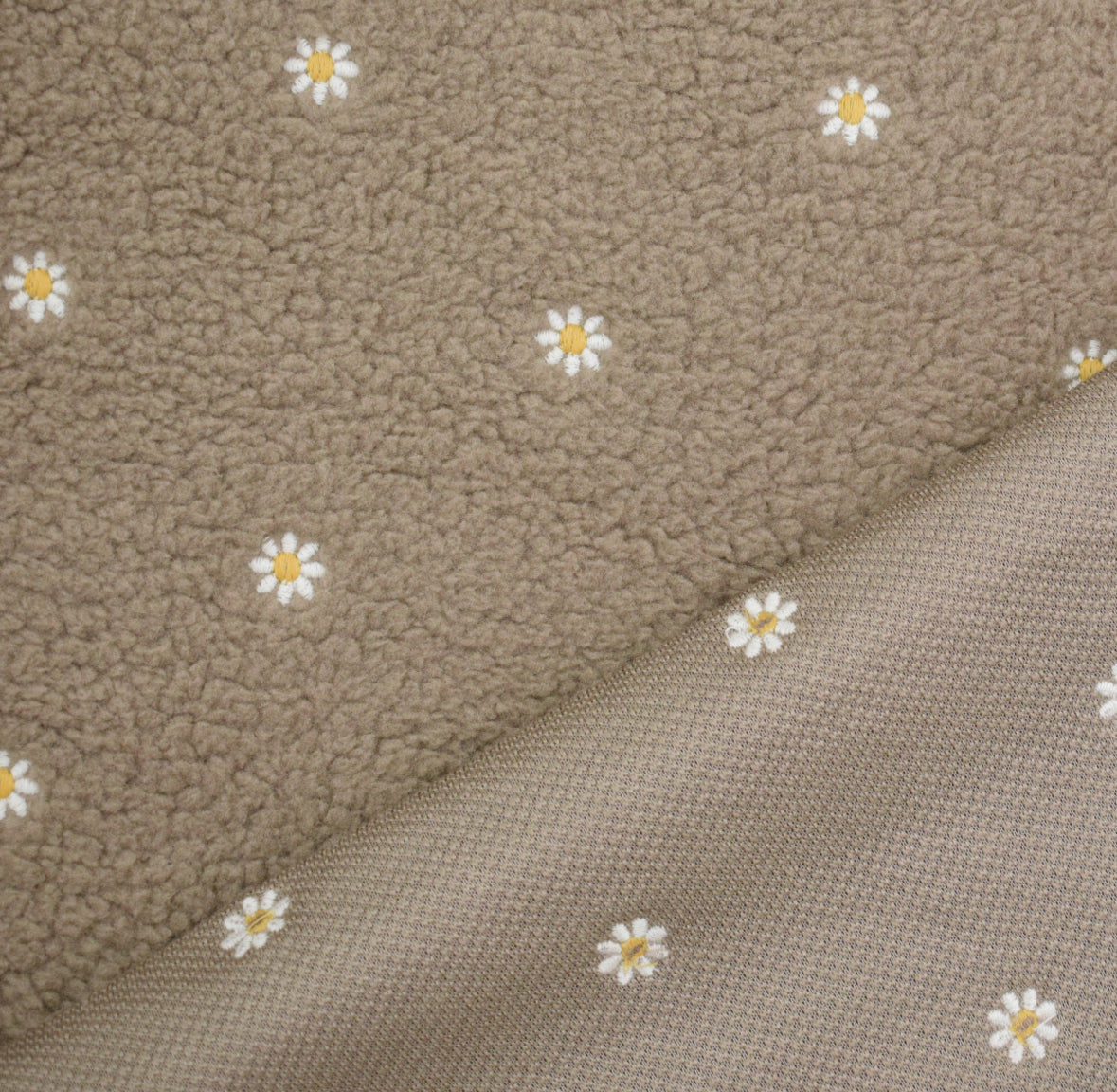 TEDDYPLÜSCH TAUPE